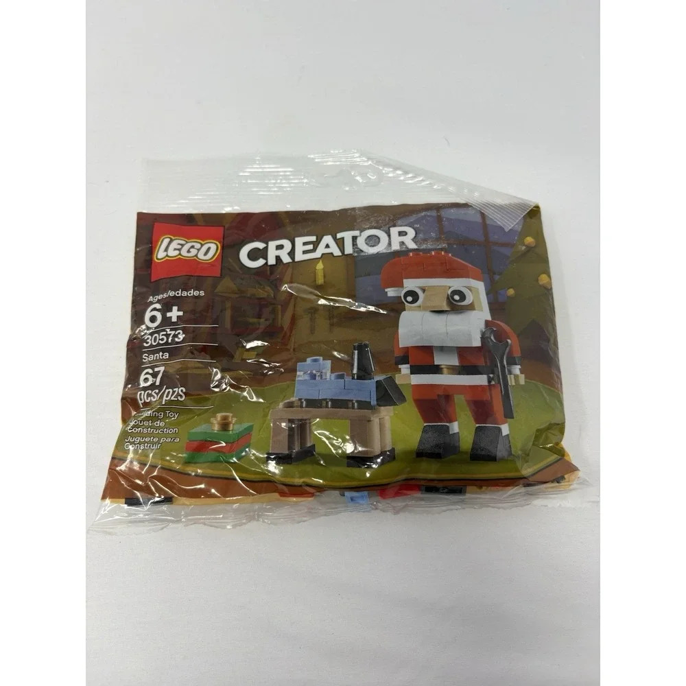 LEGO Creator 30573 Santa Building Toy 67 Pcs Polybag Retired NEW